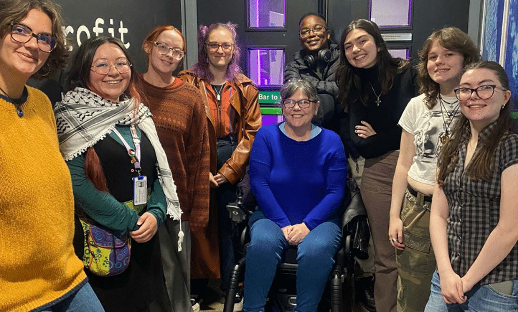 Group of volunteers at Flirt FM