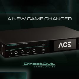DirectOut ACE AoIP interface and signal processor