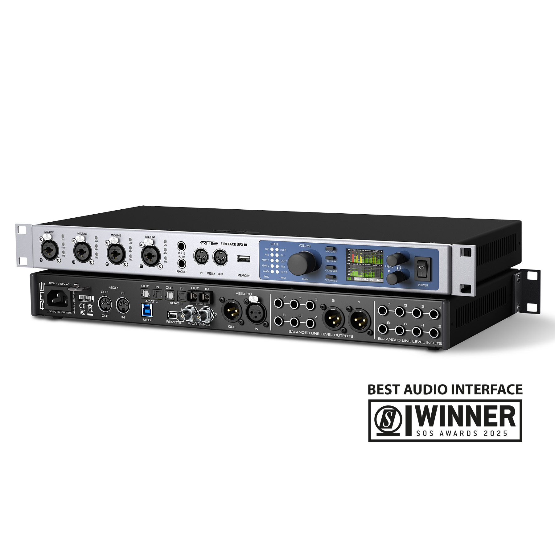 RME Fireface UFX III audio interface