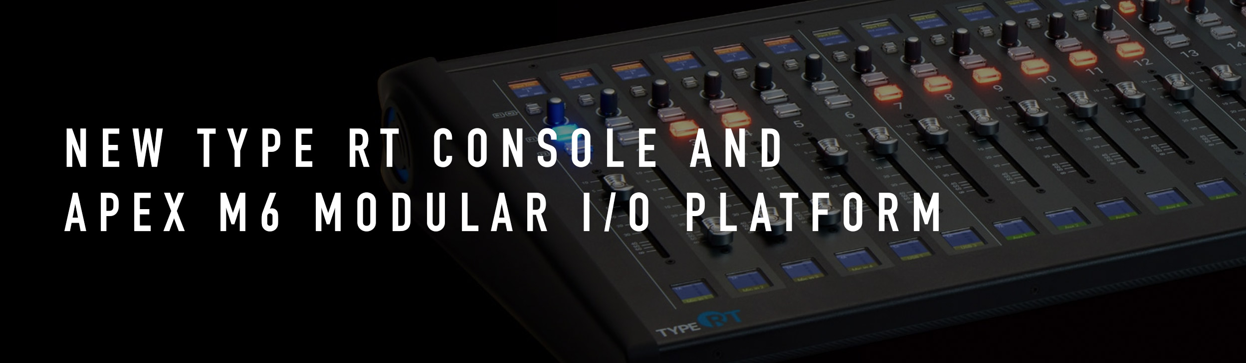 Calrec Type RT header image