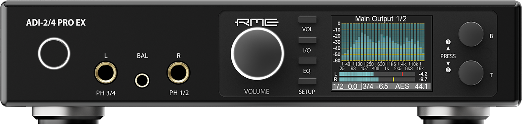 RME ADI-2/4 Pro EX front panel