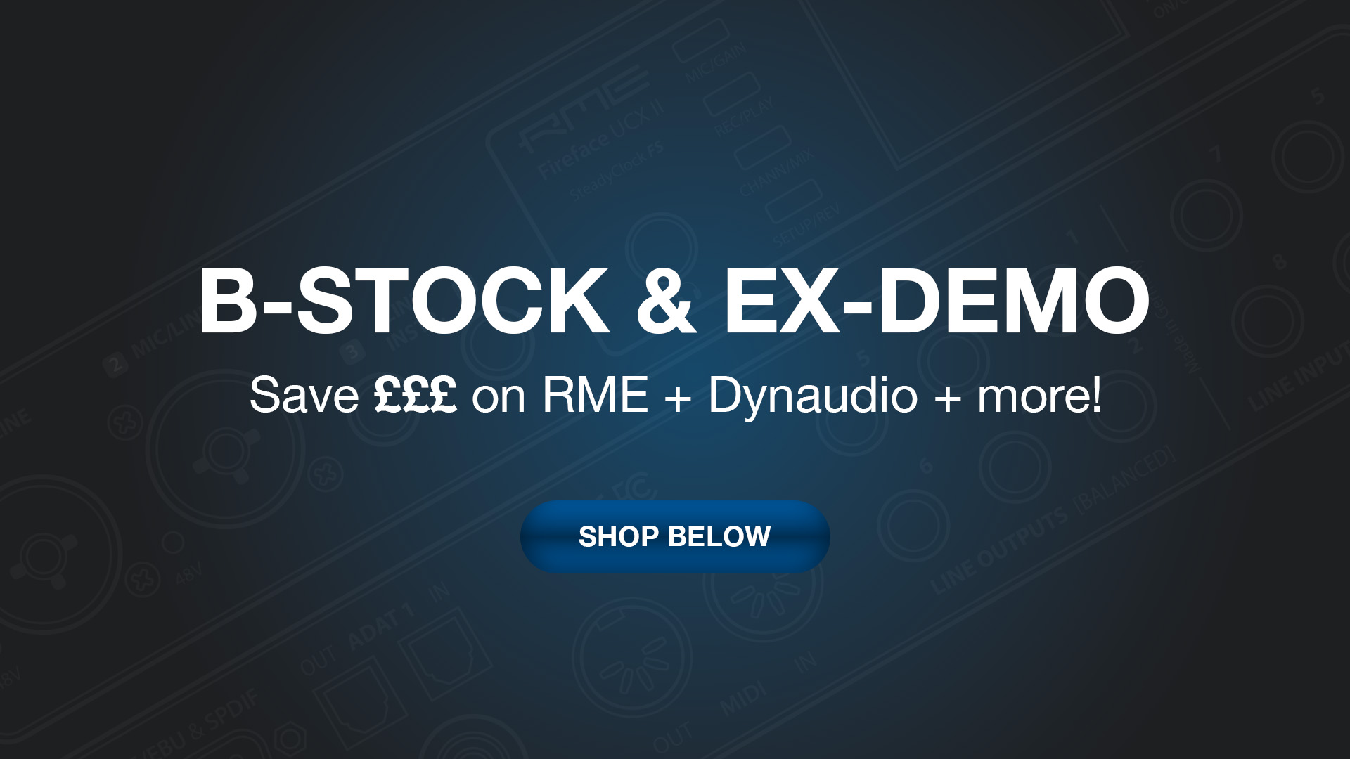 B-Stock & Ex-Demo