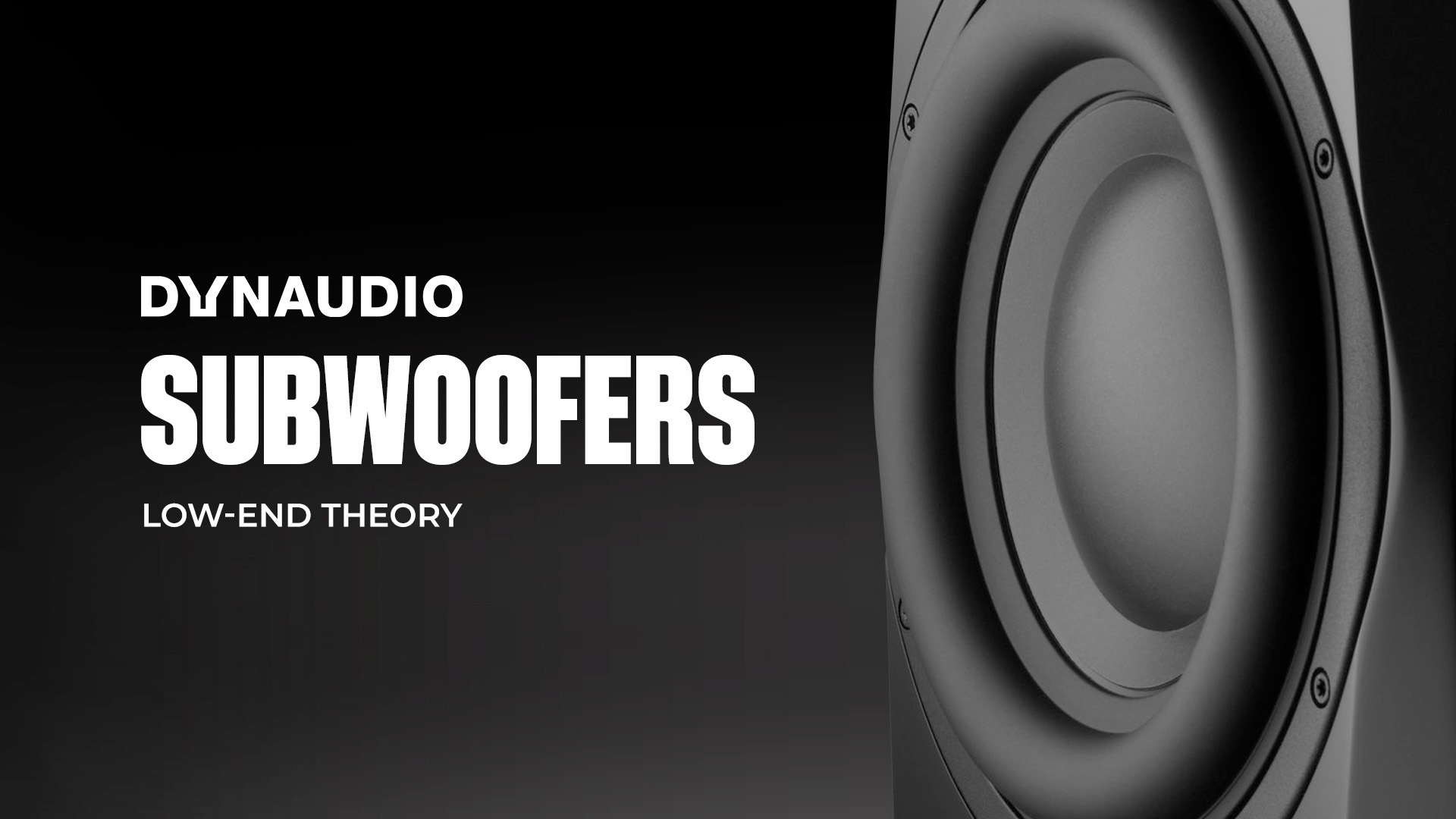 Dynaudio Subwoofers