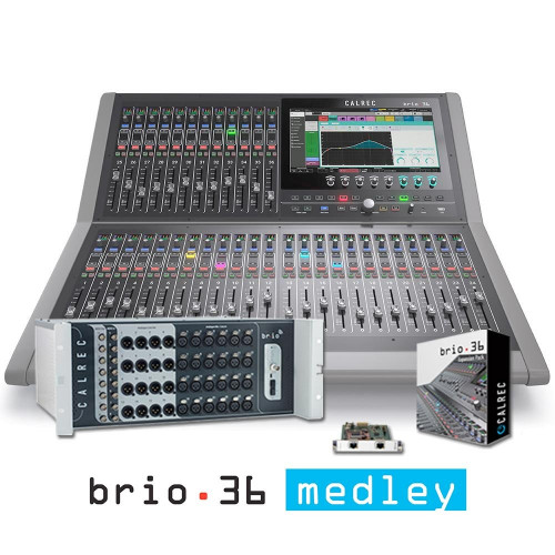 Calrec Brio Medley Console Bundle - 01 - Synthax Audio UK