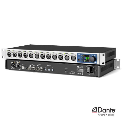 RME 12Mic-D - Dante Microphone Preamp - Synthax Audio UK