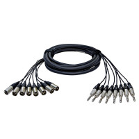 ALVA 8 x TRS <> 8 x XLR male Multicore - Loom