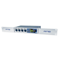 Render of RME AVB Tool mounted in ALVA RM19-II rack ears
