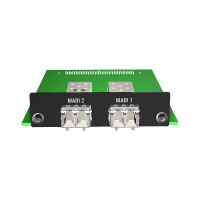Dual MADI Optical SFP Aux Card for Appsys FLX-DANTE/SRC