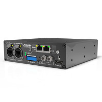 Rear perspective of the Appsys ProAudio FLX-DANTE-BRIDGE-SRC