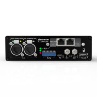 Back panel of the Appsys ProAudio FLX-DANTE-BRIDGE-SRC