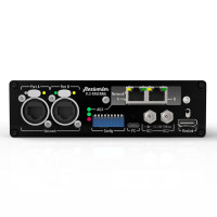 Rear panel of the Appsys ProAudio FLX-RAVENNA