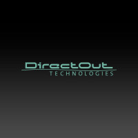 DirectOut Logo on black gradient