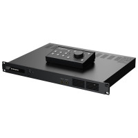 Perspective of Dynaudio Control 01 with Control Link remote on top