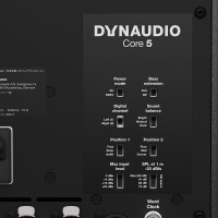 Dynaudio Core 5 rear panel switches