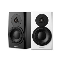 Dynaudio LYD 7 studio monitors in Black and White