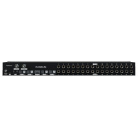 Rear panel of the Ferrofish Pulse 16 AE AD/DA converter