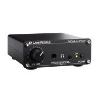 Perspective render of the Lake People G101 headphone amplifier