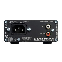 Rear panel of the Lake People G103-S MKII