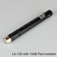 Lauten Audio LA-120 Microphone with 10dB pad installed