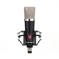 Lauten Audio LA 220 microphone v2 in shock mount