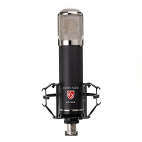 Lauten Audio LA 320 v2 microphone in shock mount