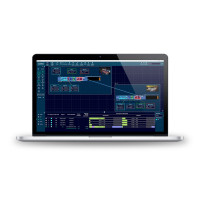 Luminex Araneo networking software on a macbook