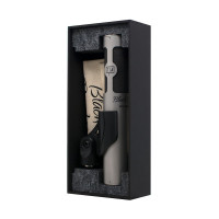 TIERRA Audio Black Bamboo Active Ribbon Microphone in its box