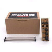 Tierra Audio Colorizer One Eurorack Distortion Module, box and ribbon cable