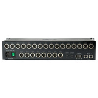 Back panel of the iConnectivity PlayAUDIO2D interface