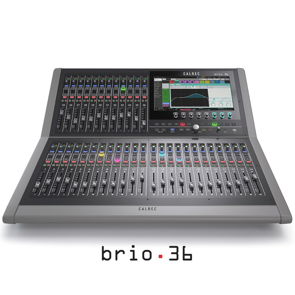 Calrec Brio 36 - Compact Broadcast Consoles