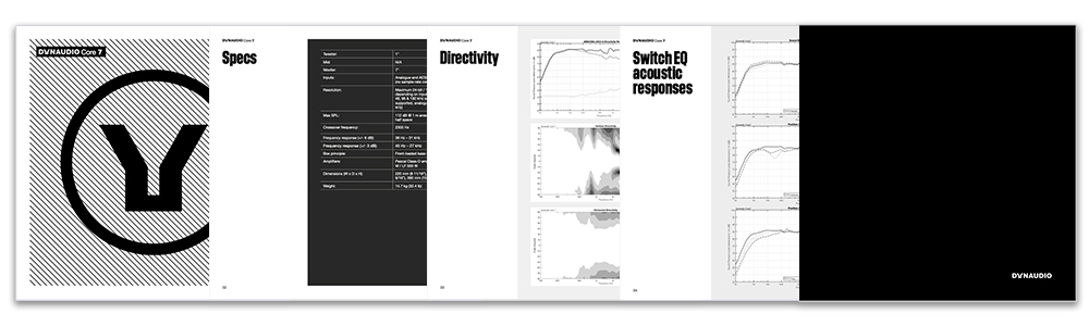 Dynaudio Core 7 Spec Sheet PDF