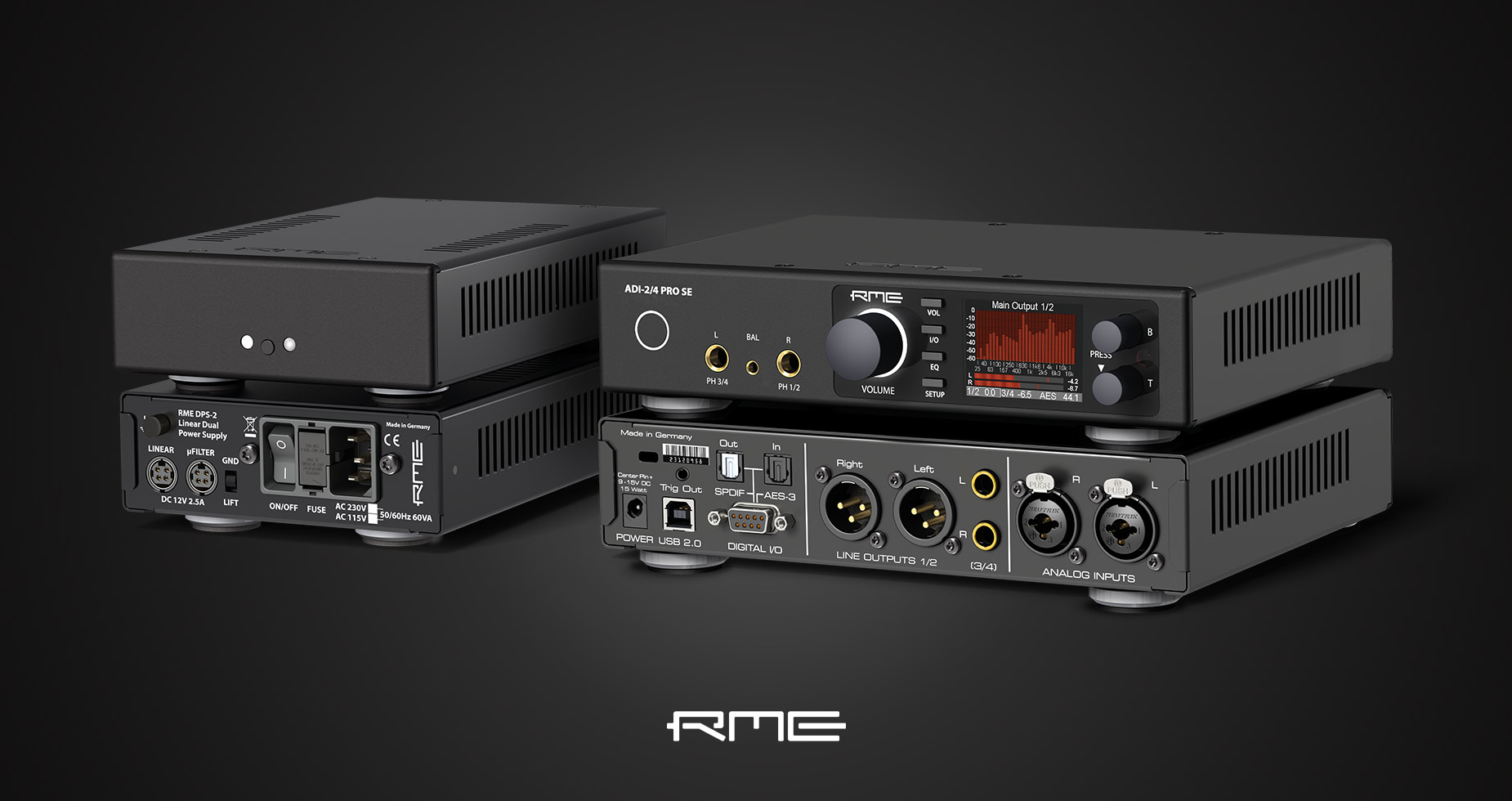 RME DPS-2 and ADI-2/ Pro SE ADC and DAC