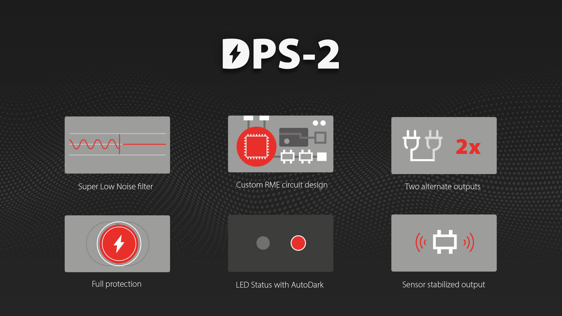 RME DPS-2 feature icons