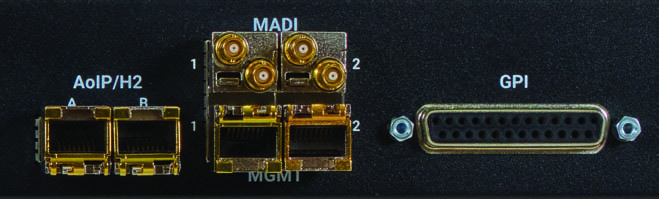Calrec Apex M6 IP migration