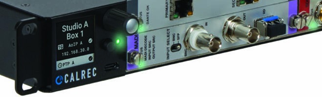 Calrec Apex M6 connectivity