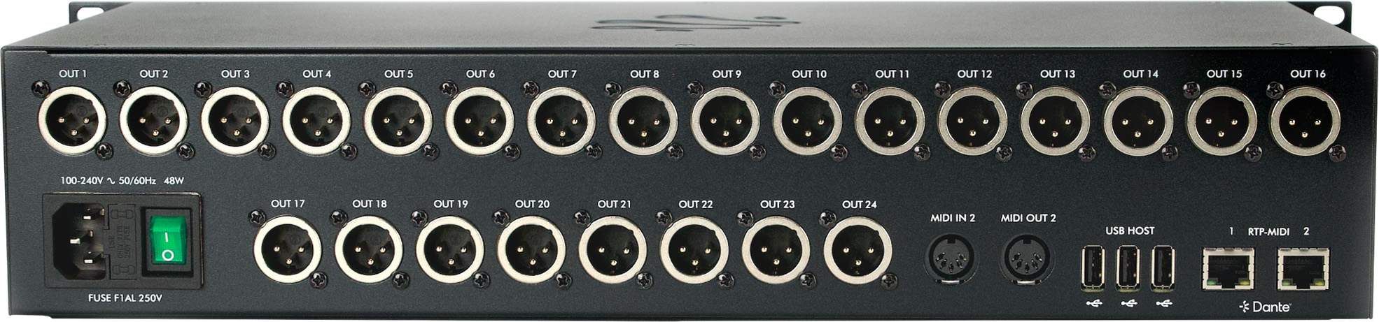 iConnectivity PlayAUDIO2U rear panel iConnectivity PlayAUDIO2D rear panel